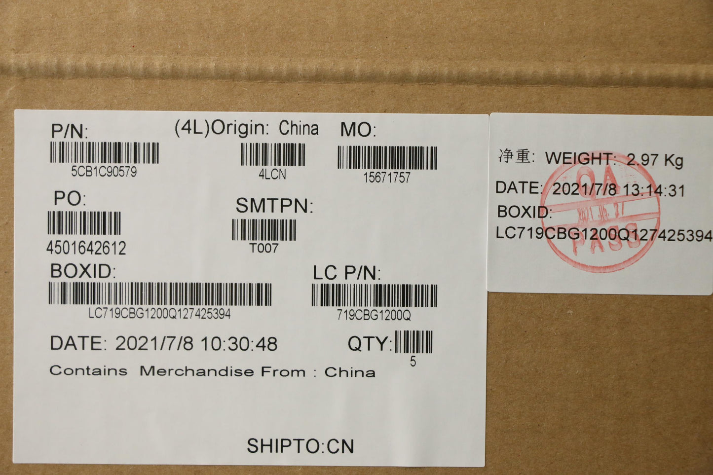 Lenovo Cover Upper Case Asm_Slv L82Nh - 5CB1C90579