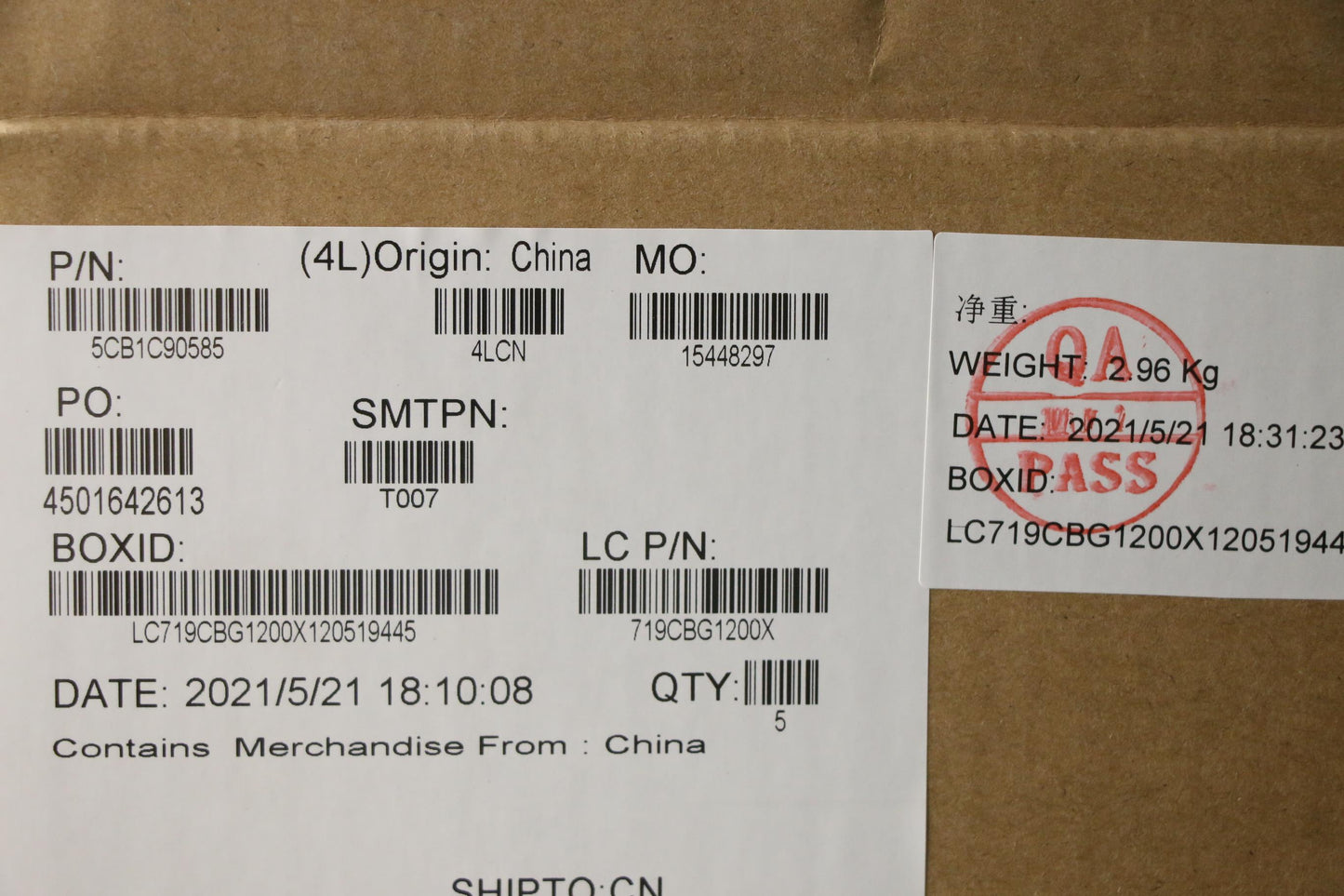 Lenovo Cover Upper Case Asm_Uke L82Nh - 5CB1C90585