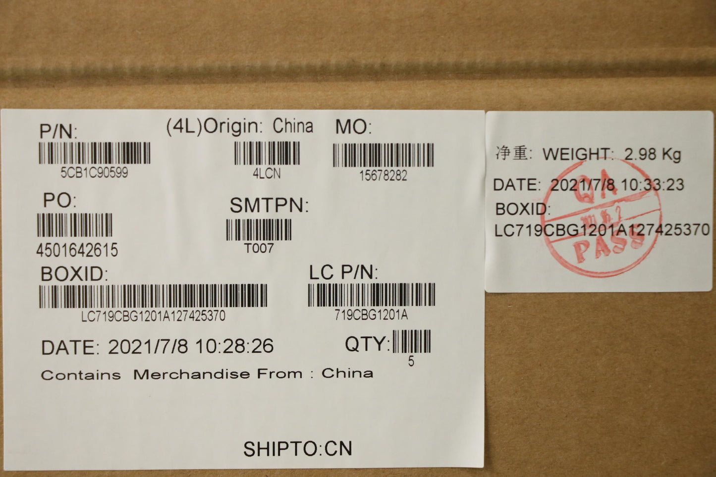 Lenovo Cover Upper Case Asm_Hbw L82Nh - 5CB1C90599
