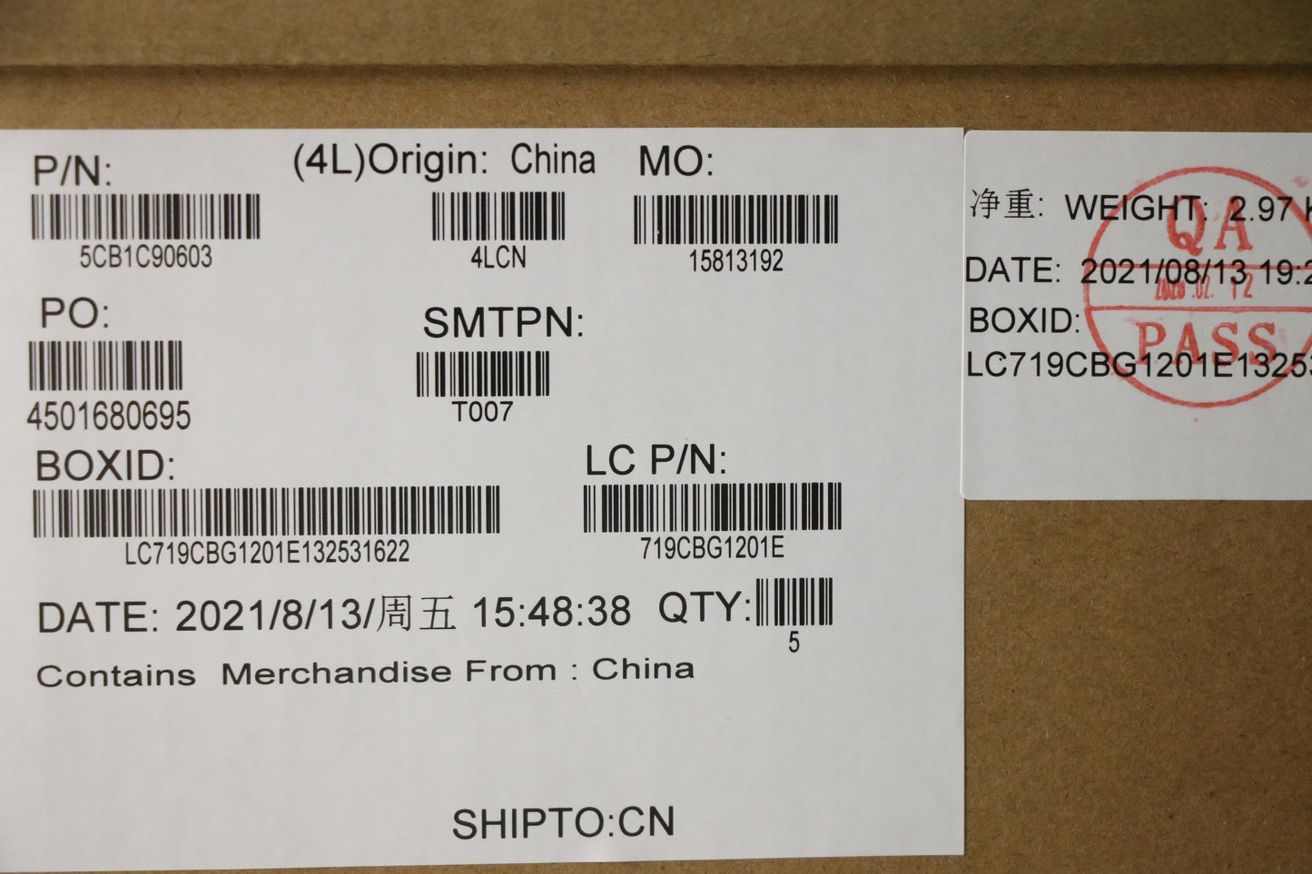 Lenovo Cover Upper Case Assembly Ita - 5CB1C90603