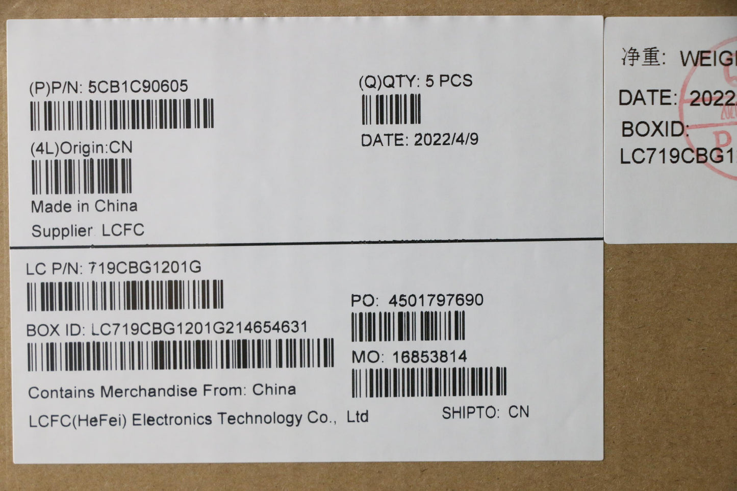 Lenovo Cover Upper Case Assembly Kor - 5CB1C90605
