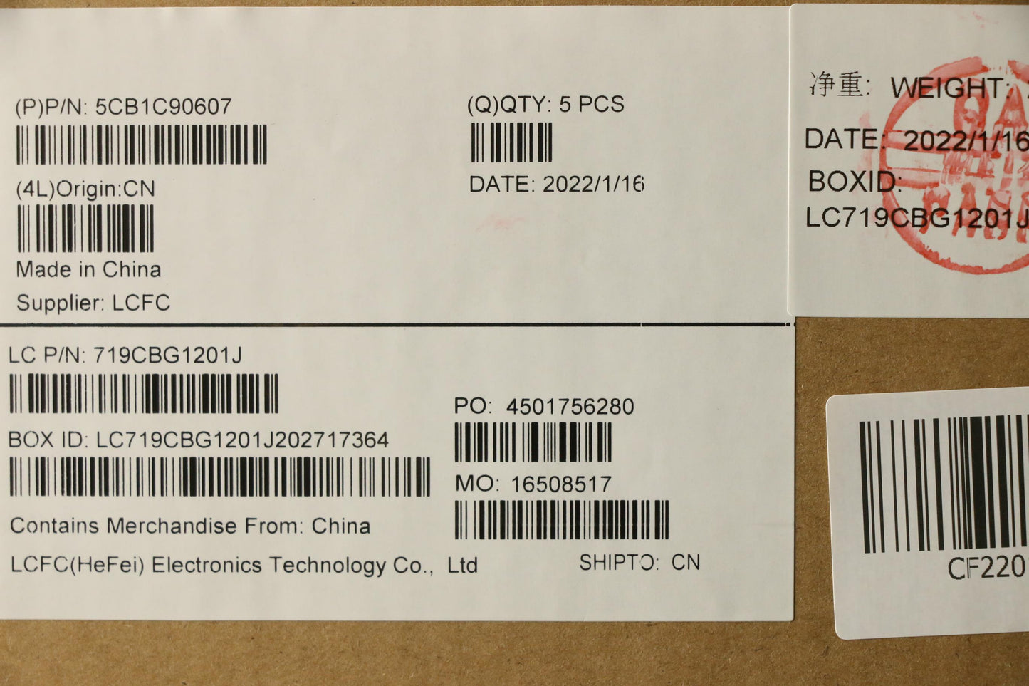 Lenovo Cover Upper Case Assembly Nord - 5CB1C90607