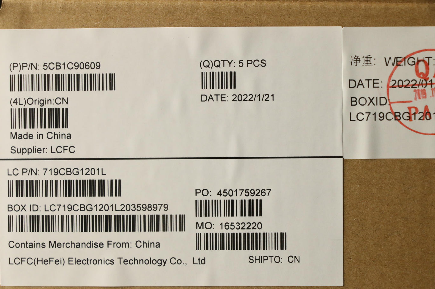 Lenovo Cover Upper Case Assembly Rus - 5CB1C90609