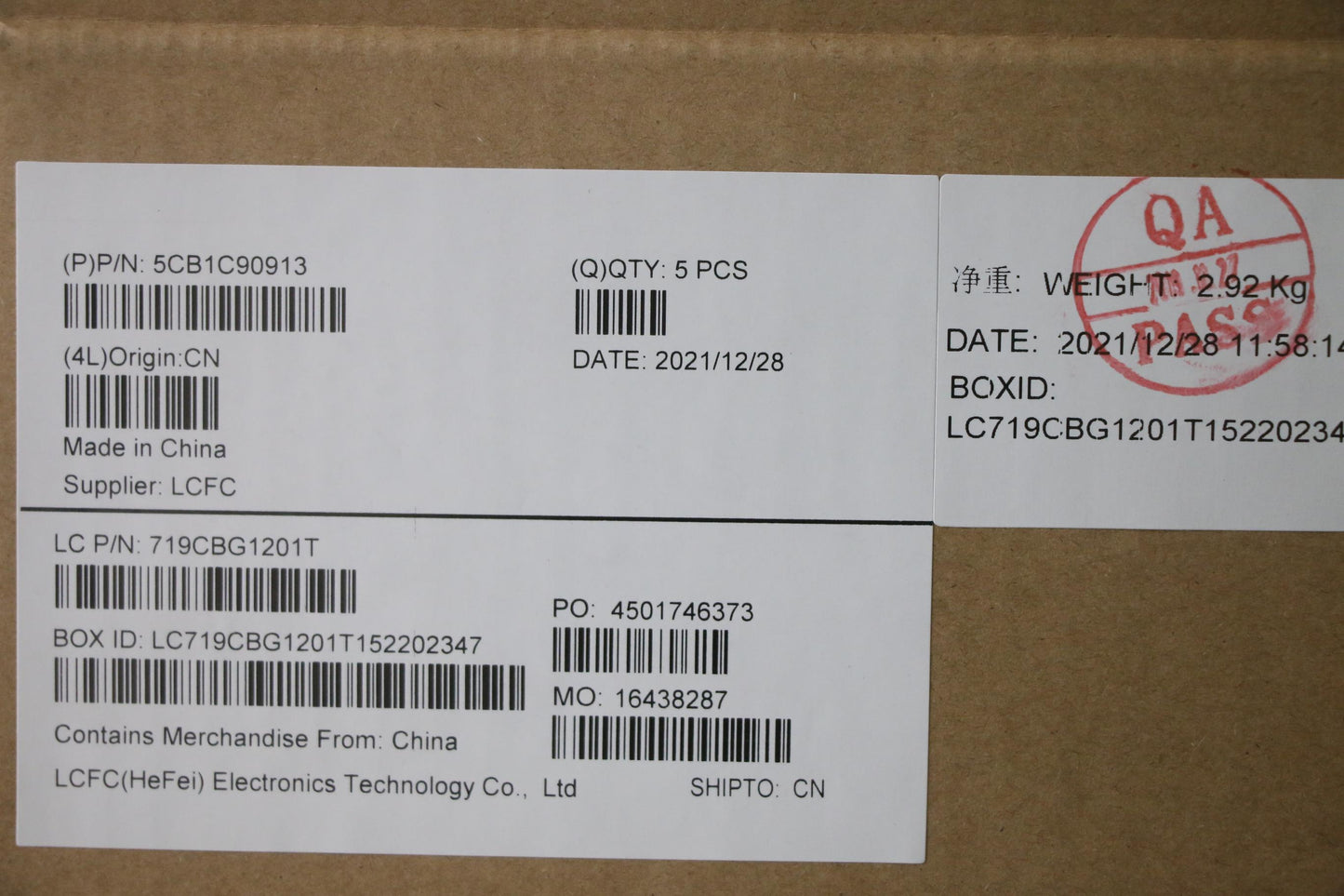 Lenovo Cover Upper Case Assembly Uke - 5CB1C90913