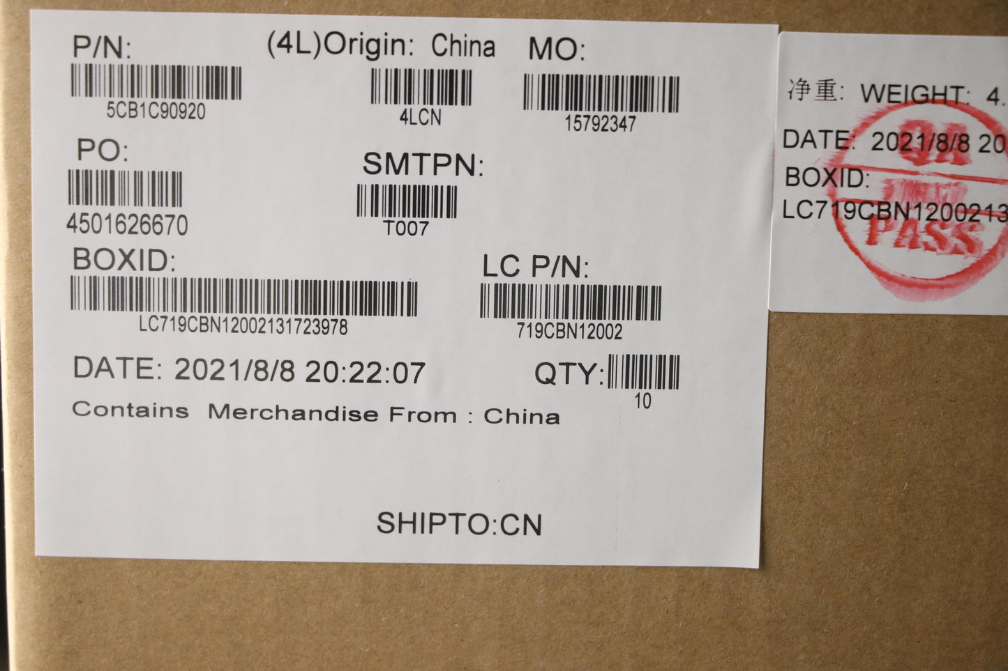 Lenovo Cover Lcd Cover L82Nh_Lig_Sil - 5CB1C90920