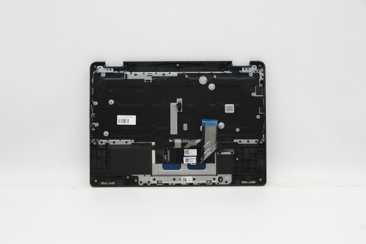 Lenovo C-Cover with Keyboard, USA English, Abyss Blue, Non-Backlit - 5CB1C90941