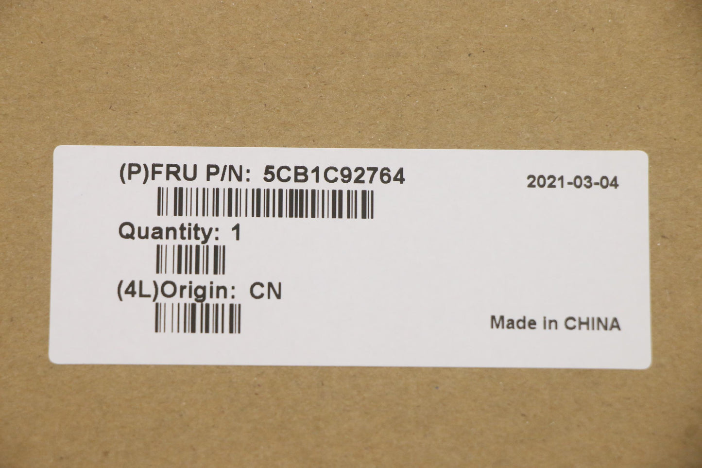 Lenovo Cover Upper Case Asm_Tur C 20W - 5CB1C92764