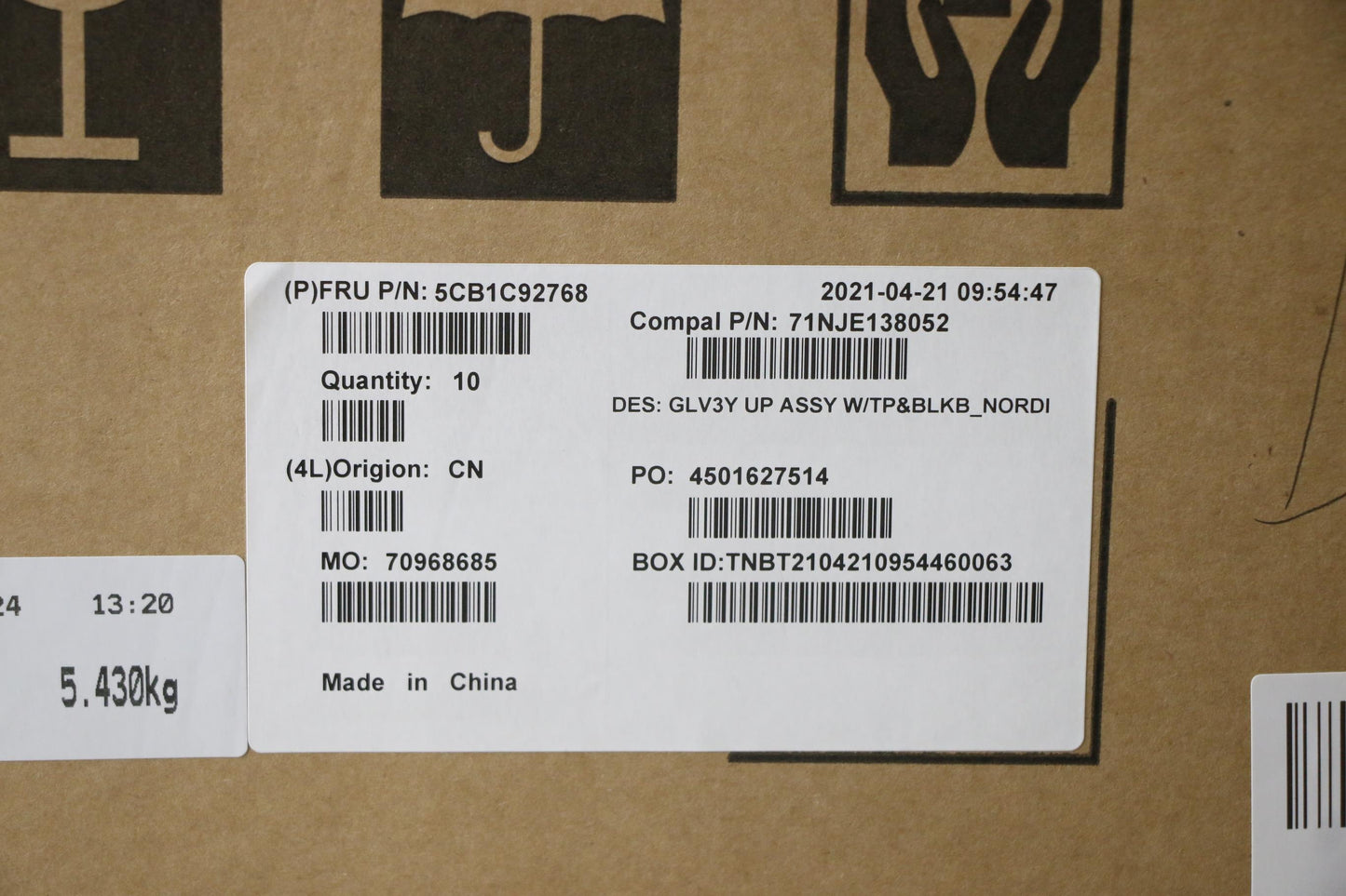 Lenovo Cover Uppercaseasm_Nordic C 20 - 5CB1C92768