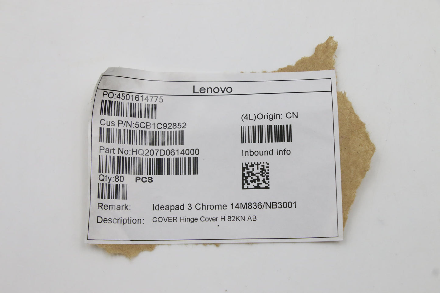 Lenovo Cover Hinge Cover H 82Kn Ab - 5CB1C92852