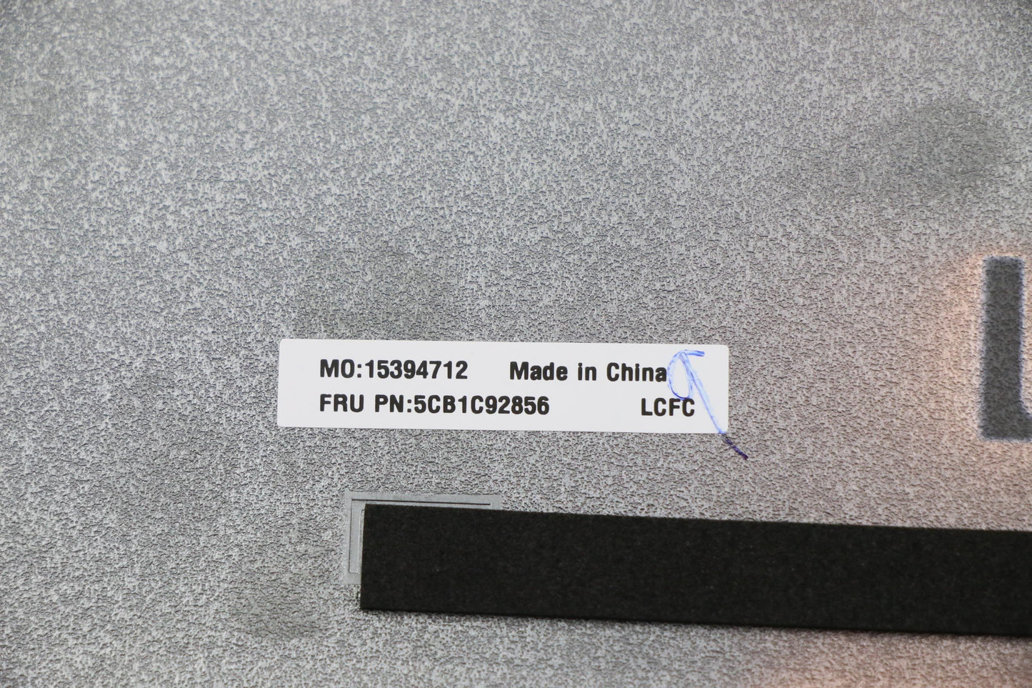 Lenovo Cover Lower Case L 82Nx Uma W/ - 5CB1C92856
