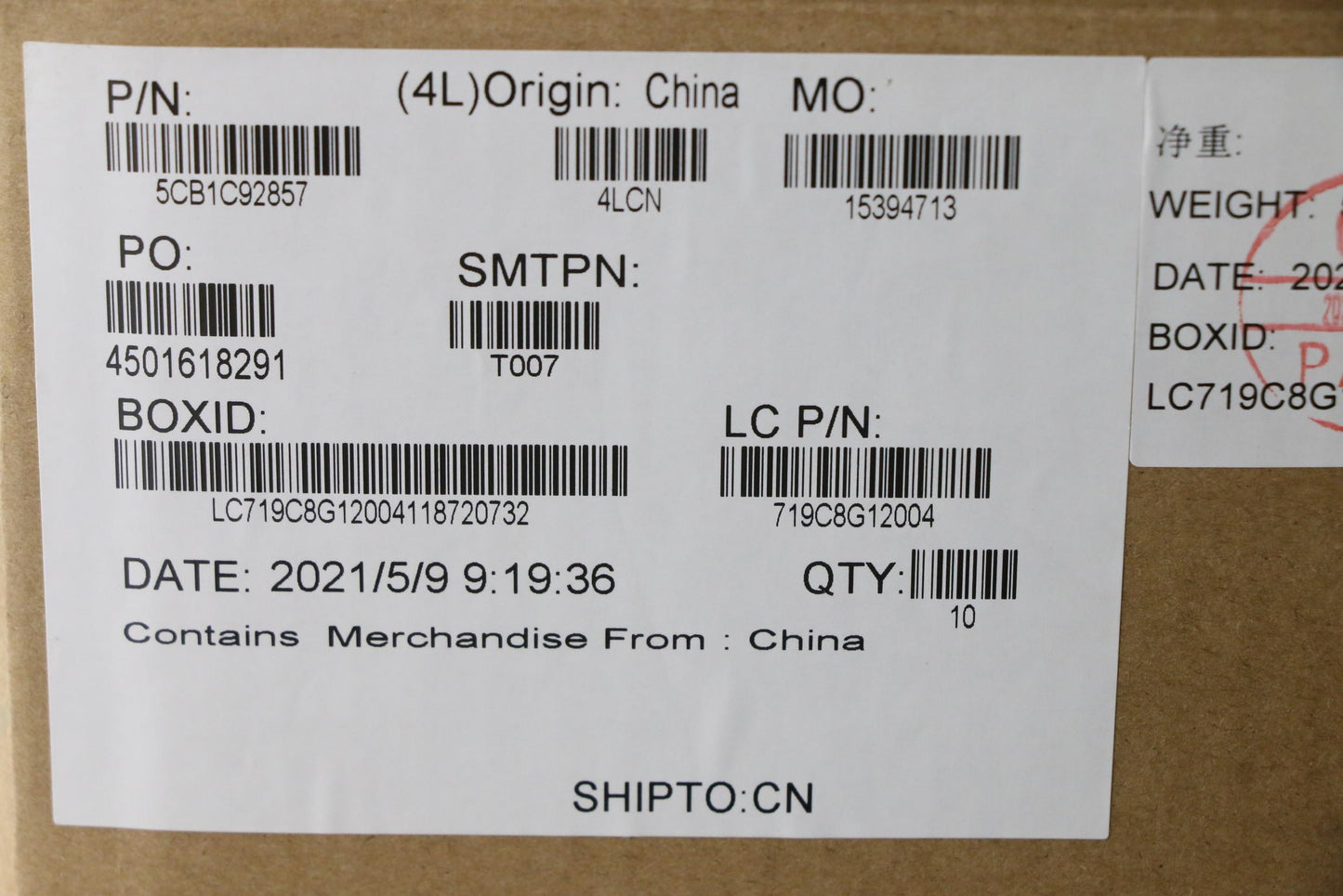 Lenovo Cover Lower Case L 82Nx Dis Wo - 5CB1C92857