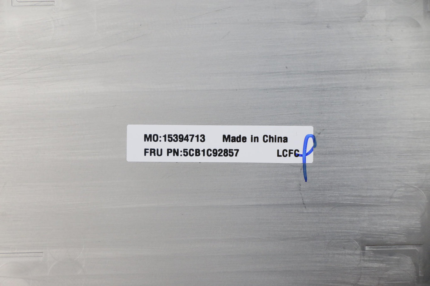 Lenovo Cover Lower Case L 82Nx Dis Wo - 5CB1C92857