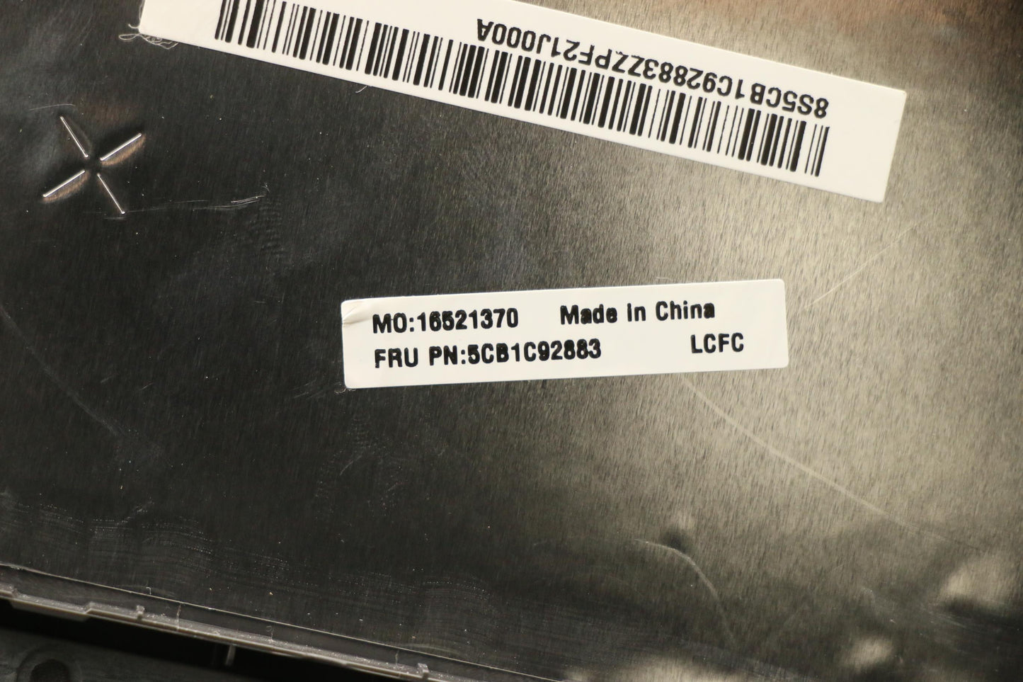 Lenovo Cover Upper Case Asm_Sws L82Nx - 5CB1C92883