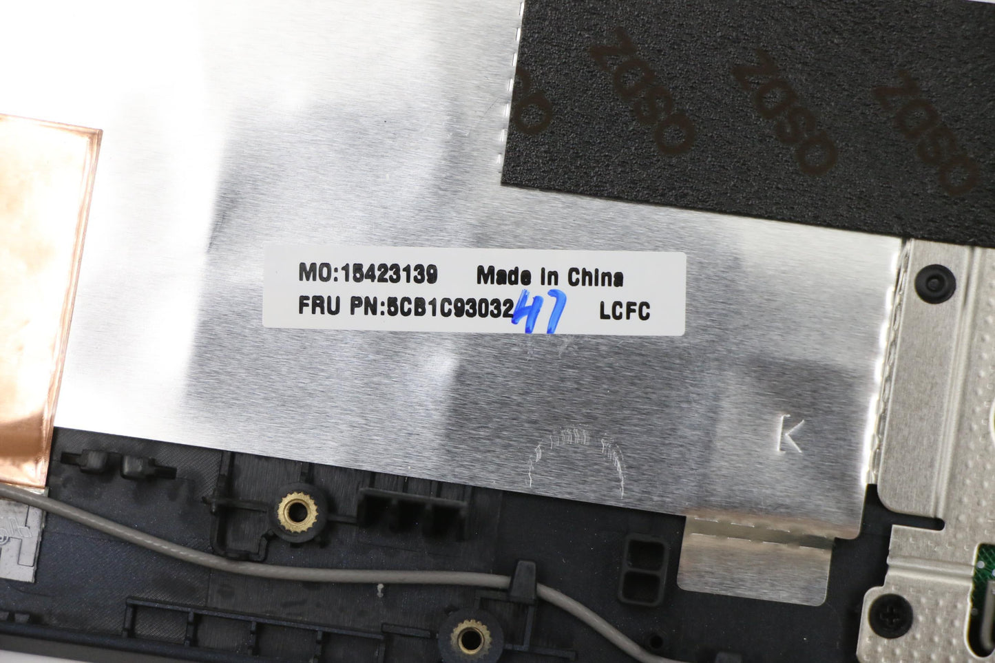Lenovo Cover Upper Case Asm_Eng L82Jw - 5CB1C93032