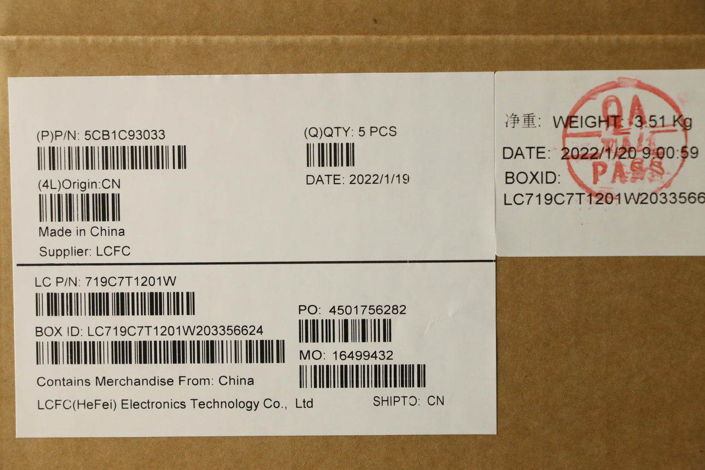 Lenovo Cover Uppercaseasm_Euroengl82J - 5CB1C93033