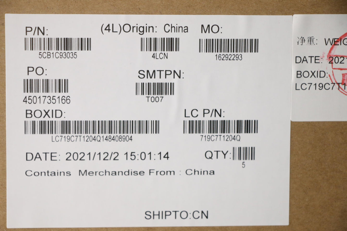 Lenovo Cover Upper Case Asm_Uke L82Jw - 5CB1C93035