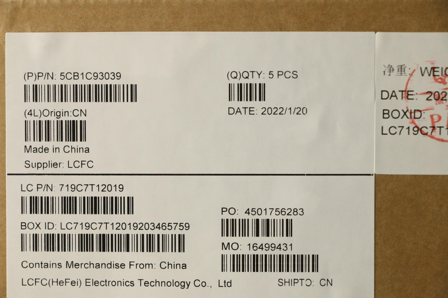 Lenovo Cover Upper Case Asm_Ger L82Jw - 5CB1C93039