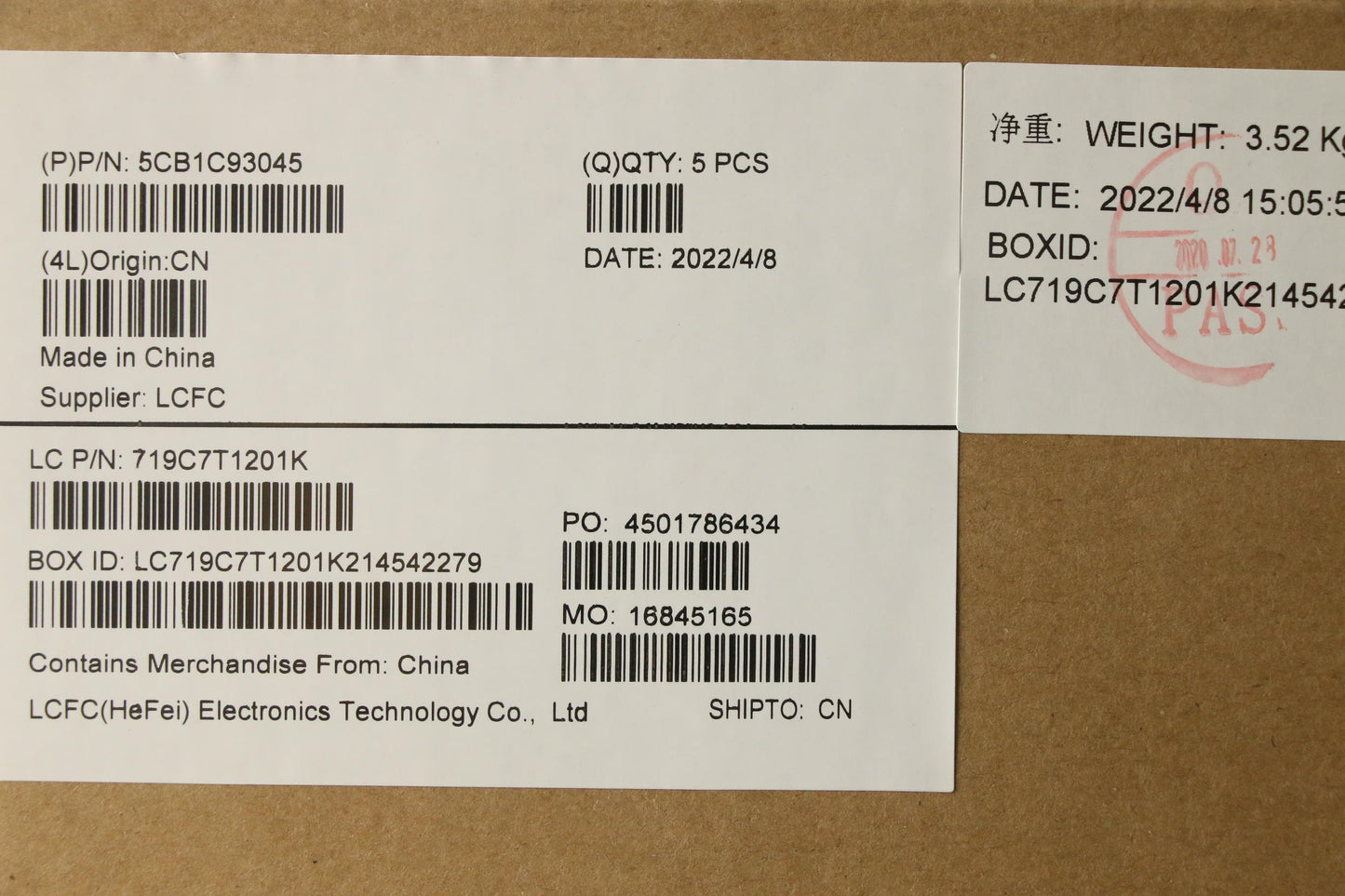 Lenovo Cover Upper Case Asm_Ita L82Jw - 5CB1C93045