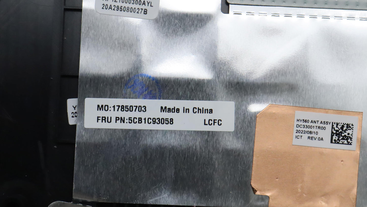 Lenovo Cover Upper Case Asm_Ukr L82Jw - 5CB1C93058