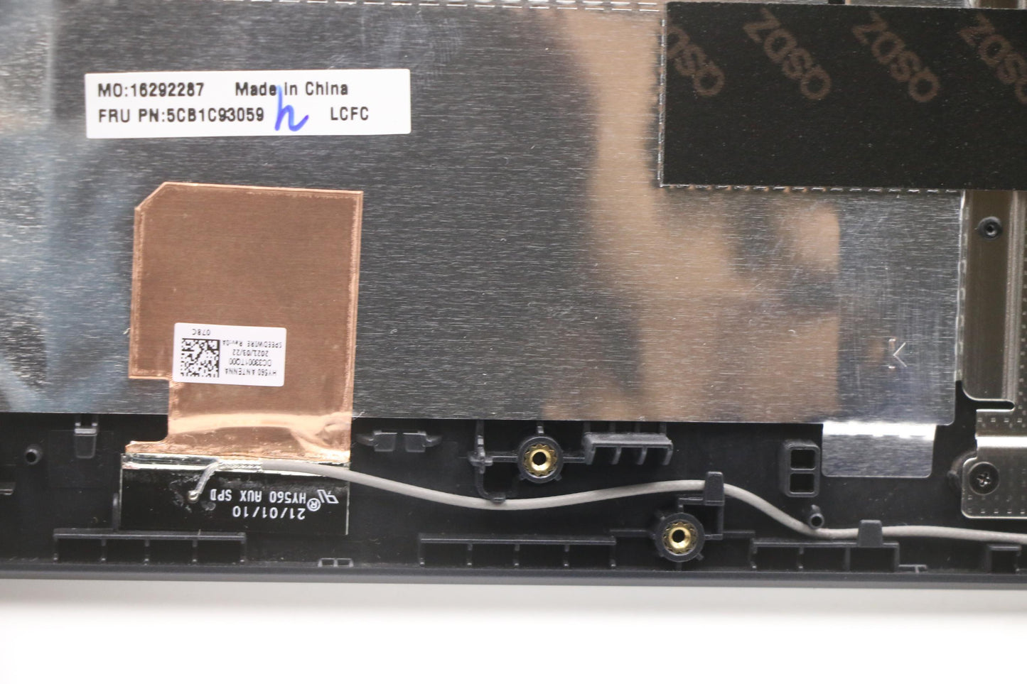 Lenovo Cover Upper Case Asm_Ara L82Jw - 5CB1C93059