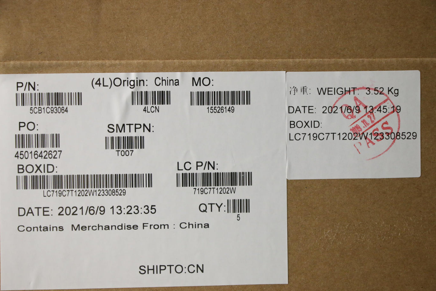 Lenovo Cover Upper Case Asm_Eng L82Jw - 5CB1C93064