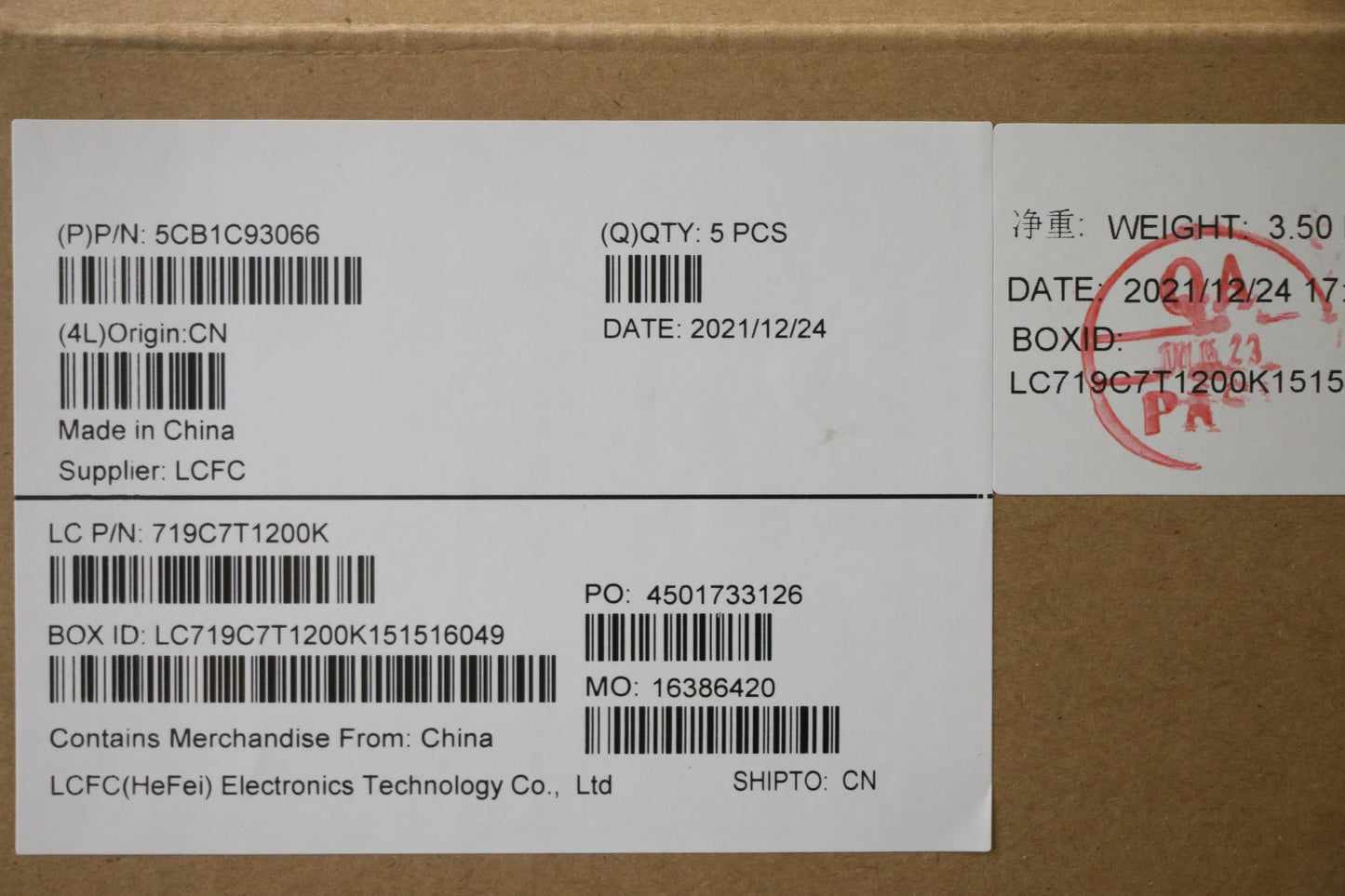Lenovo Cover Upper Caseasm_Fra/Engl82 - 5CB1C93066