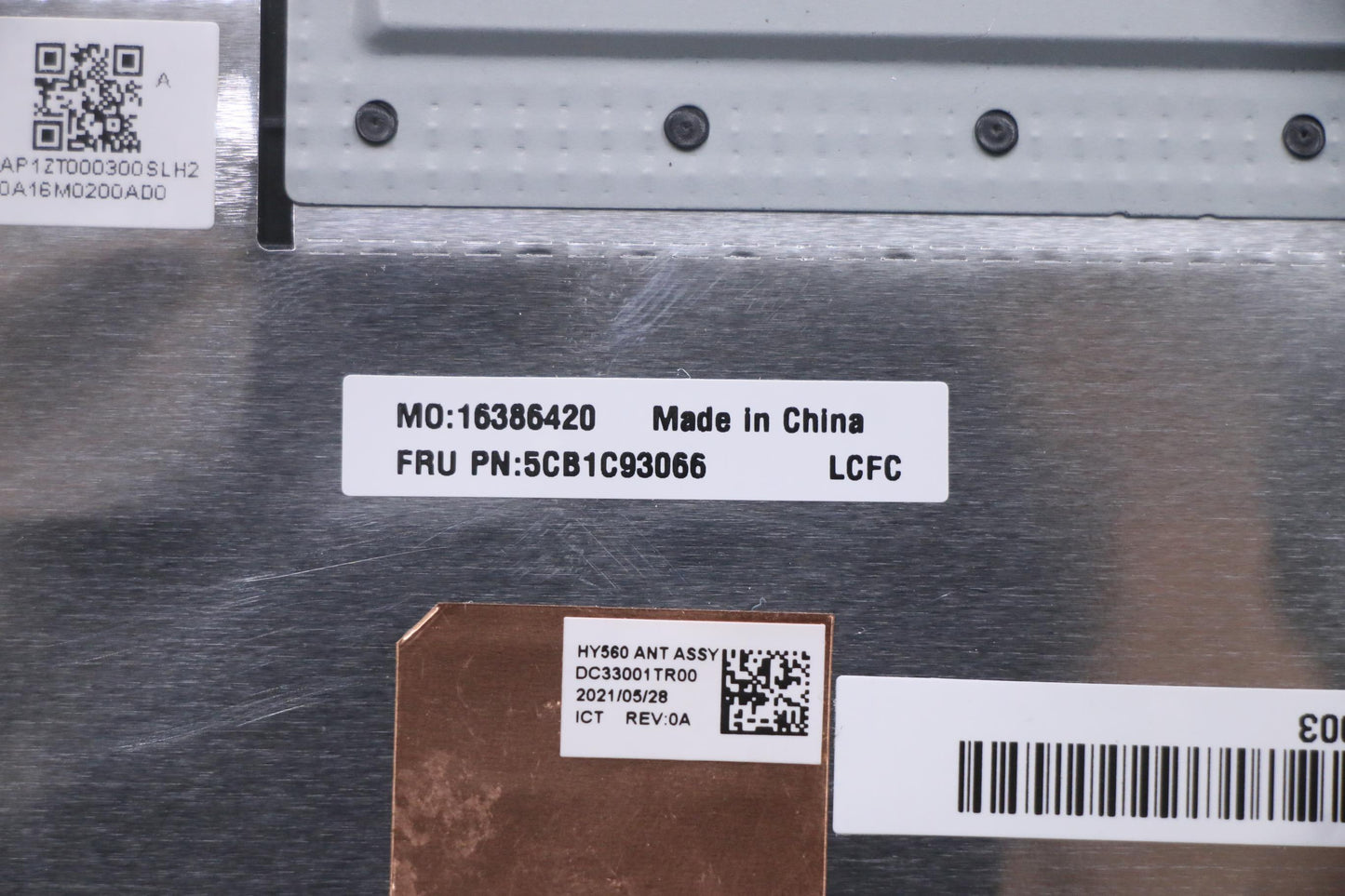 Lenovo Cover Upper Caseasm_Fra/Engl82 - 5CB1C93066