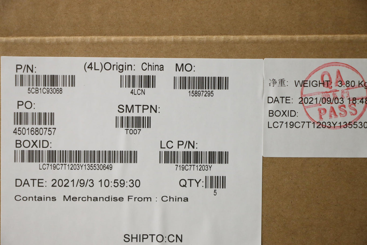 Lenovo C-Cover with Keyboard, USA English, Blue, White Backlit, with Fingerprint Reader - 5CB1C93068