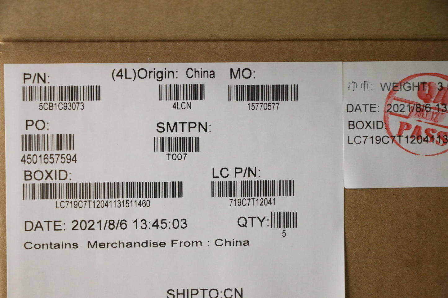 Lenovo Cover Upper Case Asm_Hbw L82Jw - 5CB1C93073