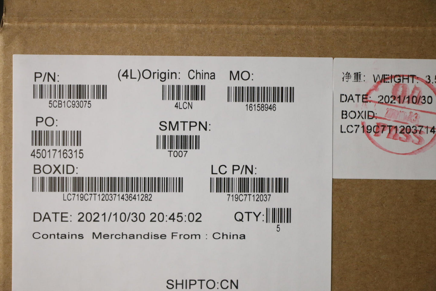 Lenovo Cover Upper Case Asm_Hun L82Jw - 5CB1C93075