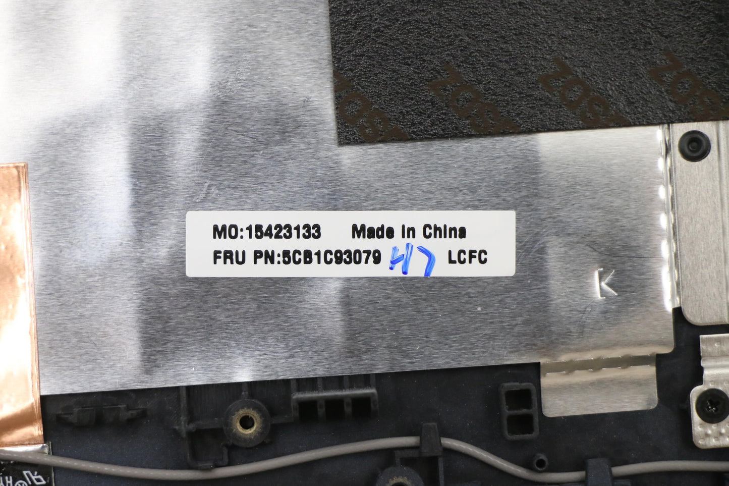 Lenovo Cover Upper Case Asm_Kor L82Jw - 5CB1C93079