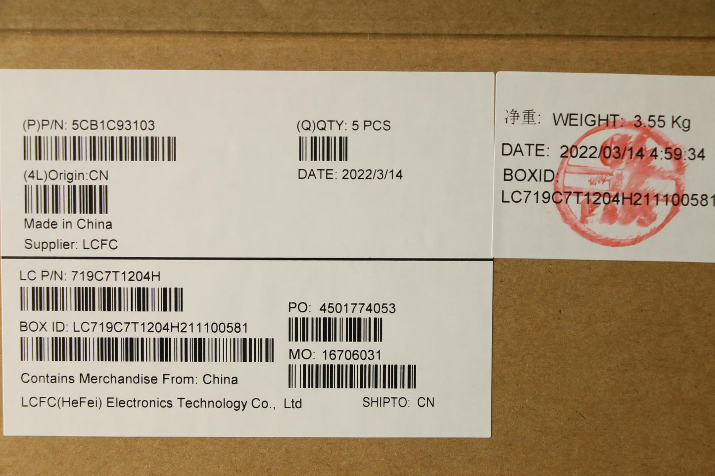 Lenovo Cover Upper Case Asm_Ger L82Jw - 5CB1C93103