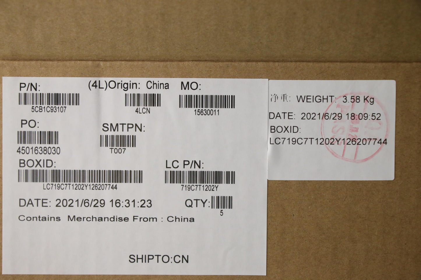 Lenovo Cover Upper Case Asm_Hun L82Jw - 5CB1C93107