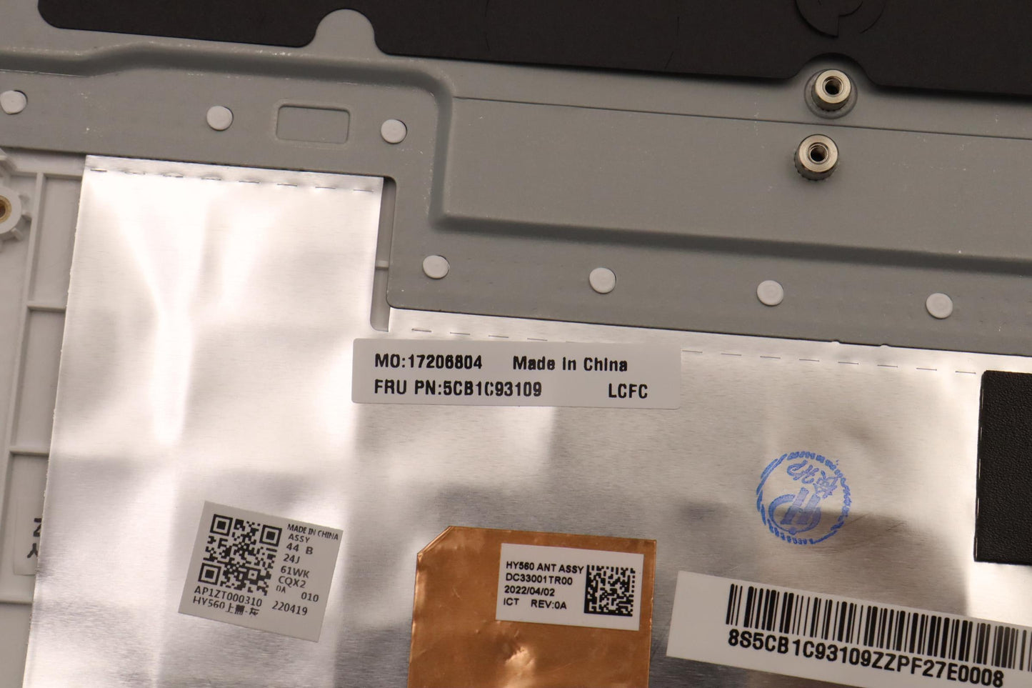 Lenovo Cover Upper Case Asm_Ita L82Jw - 5CB1C93109