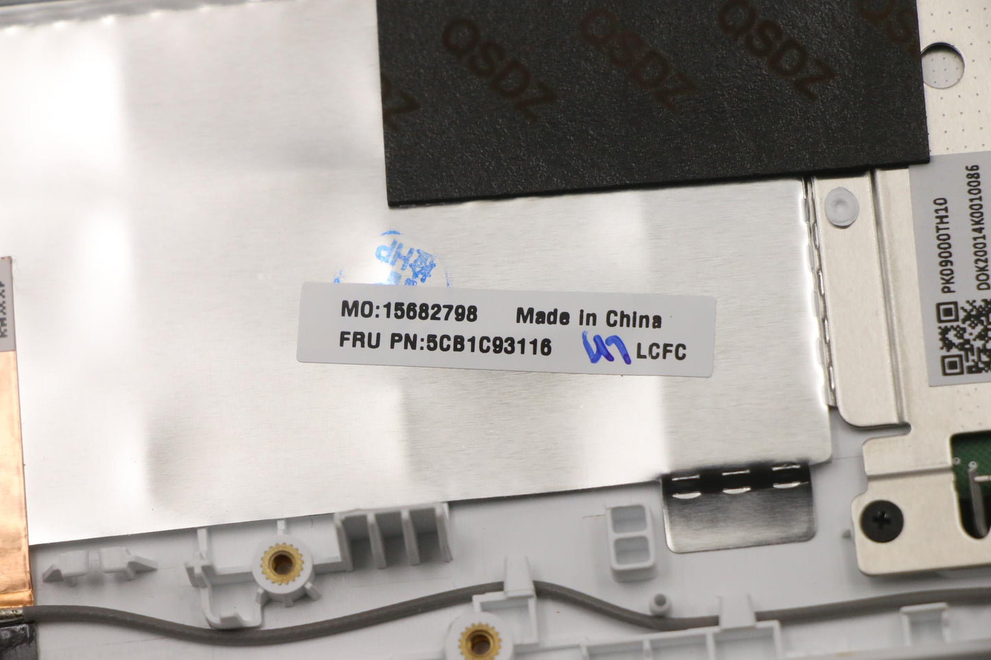 Lenovo Cover Upper Case Asm_Slv L82Jw - 5CB1C93116