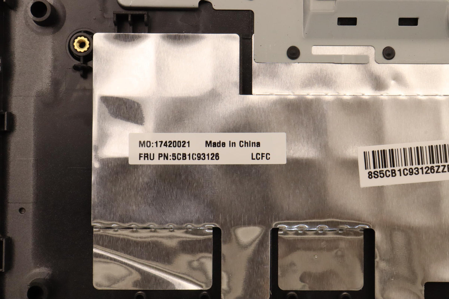 Lenovo Cover Upper Case Asm_Bel L82Js - 5CB1C93126
