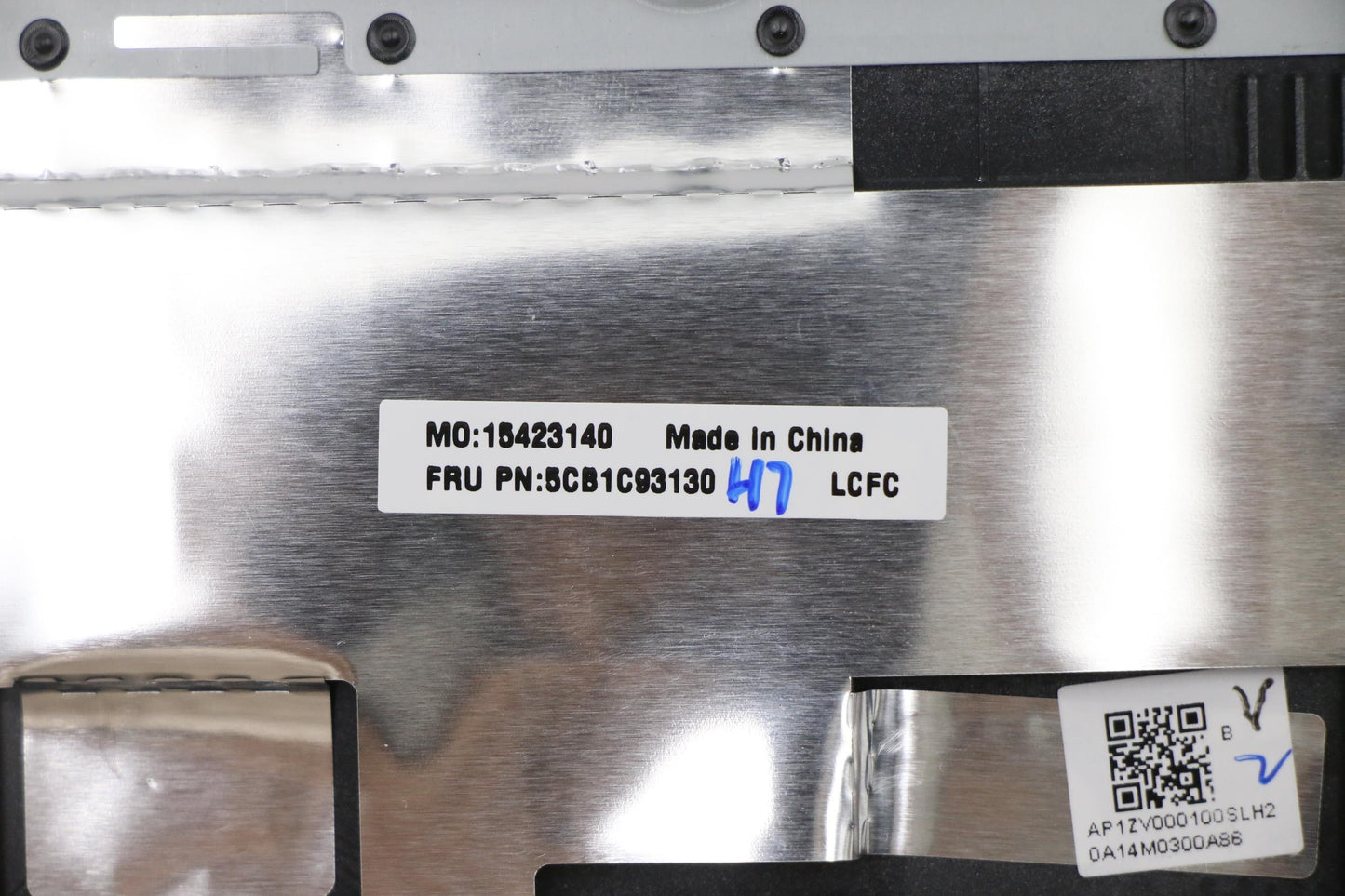 Lenovo C-Cover with Keyboard, USA English, Slate Grey, RGB Backlit - 5CB1C93130