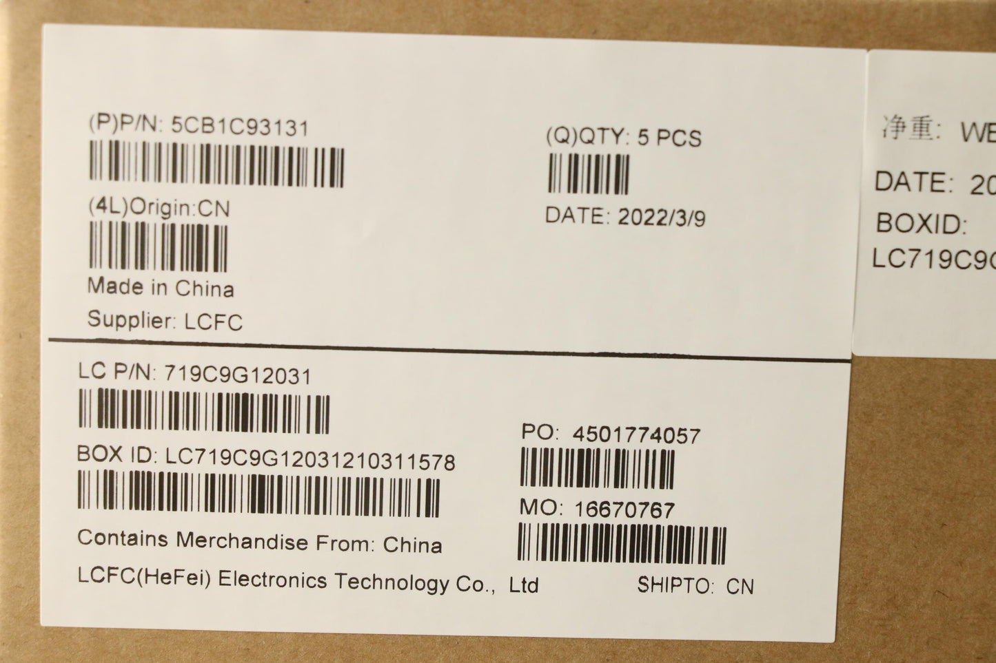 Lenovo Cover Uppercaseasmeuroengl82Js - 5CB1C93131