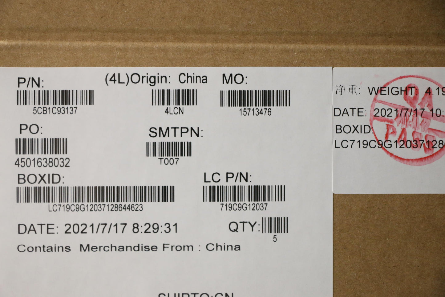 Lenovo Cover Upper Case Asm_Ger L82Js - 5CB1C93137