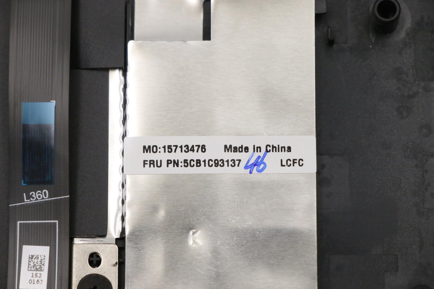 Lenovo Cover Upper Case Asm_Ger L82Js - 5CB1C93137