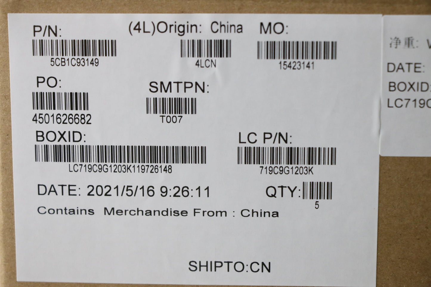 Lenovo Cover Upper Case Asm_Rus L82Js - 5CB1C93149