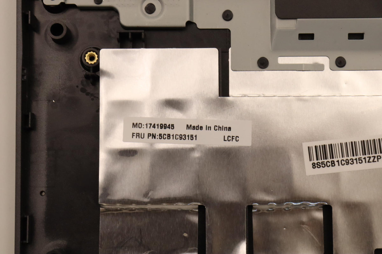 Lenovo Cover Upper Case Asm_Spa L82Js - 5CB1C93151