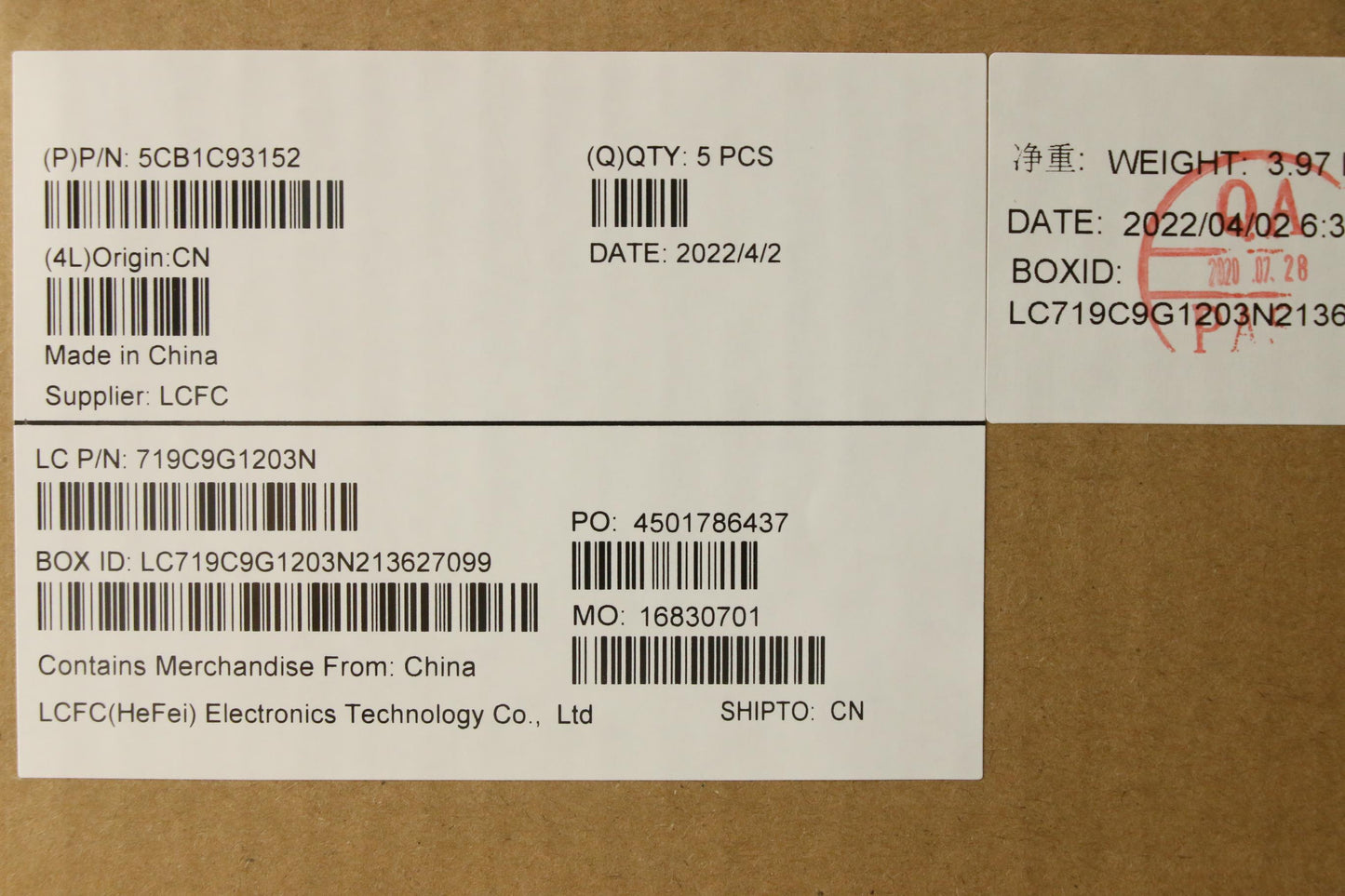 Lenovo Cover Upper Case Asm_Sws L82Js - 5CB1C93152