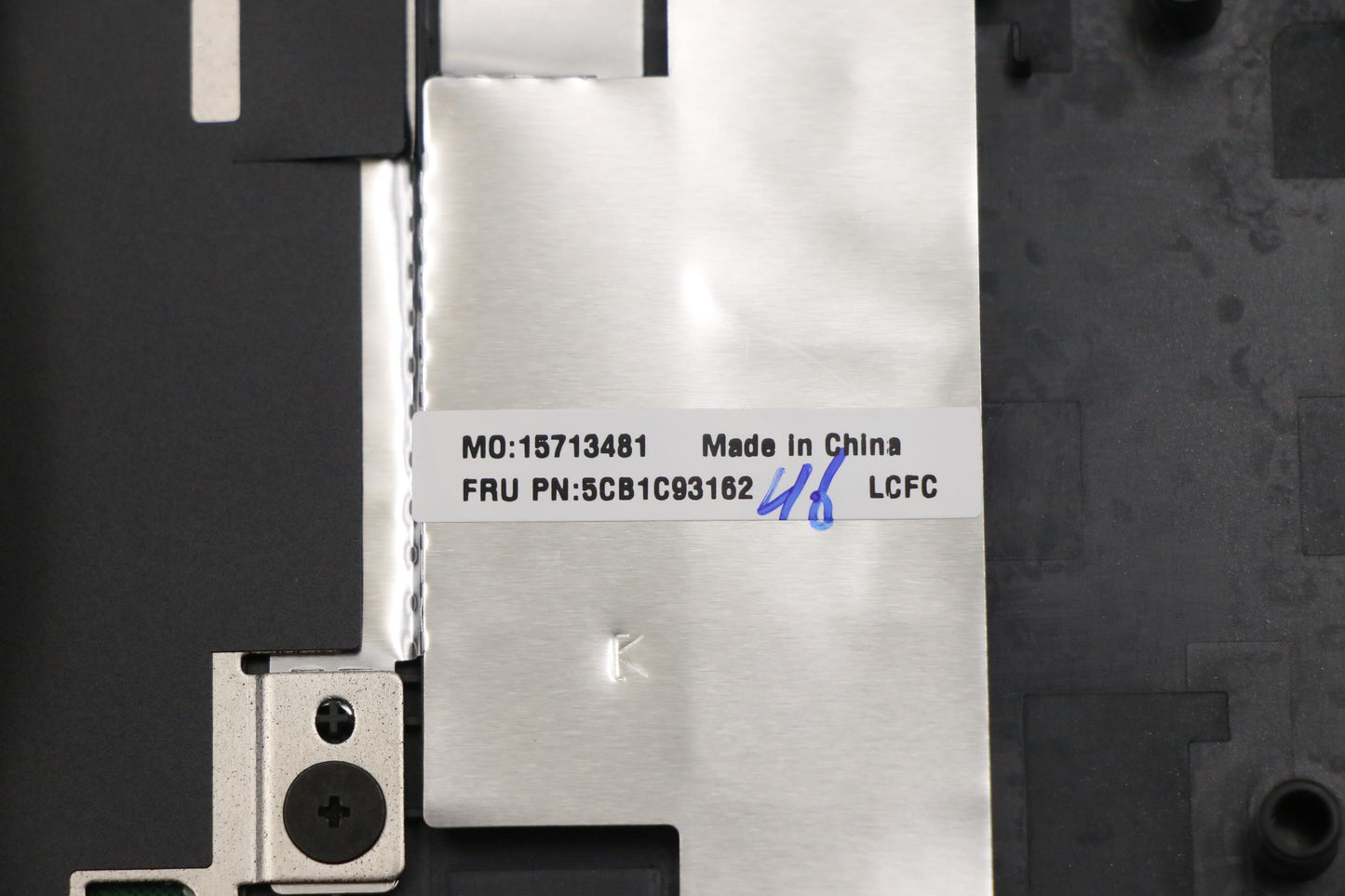 Lenovo Cover Upper Case Asm_Eng L82Js - 5CB1C93162