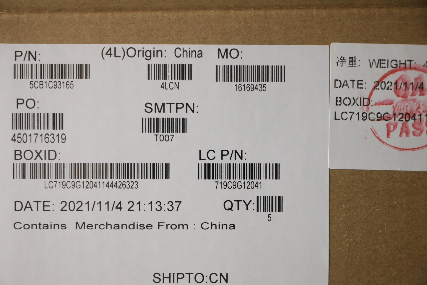 Lenovo Cover Upper Case Asm_Uke L82Js - 5CB1C93165