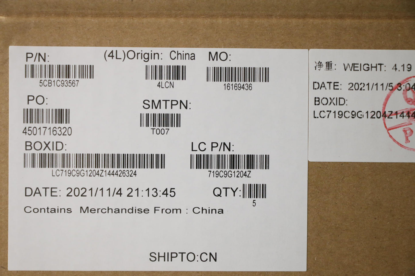 Lenovo Cover Upper Case Asm_Uke L82Js - 5CB1C93567