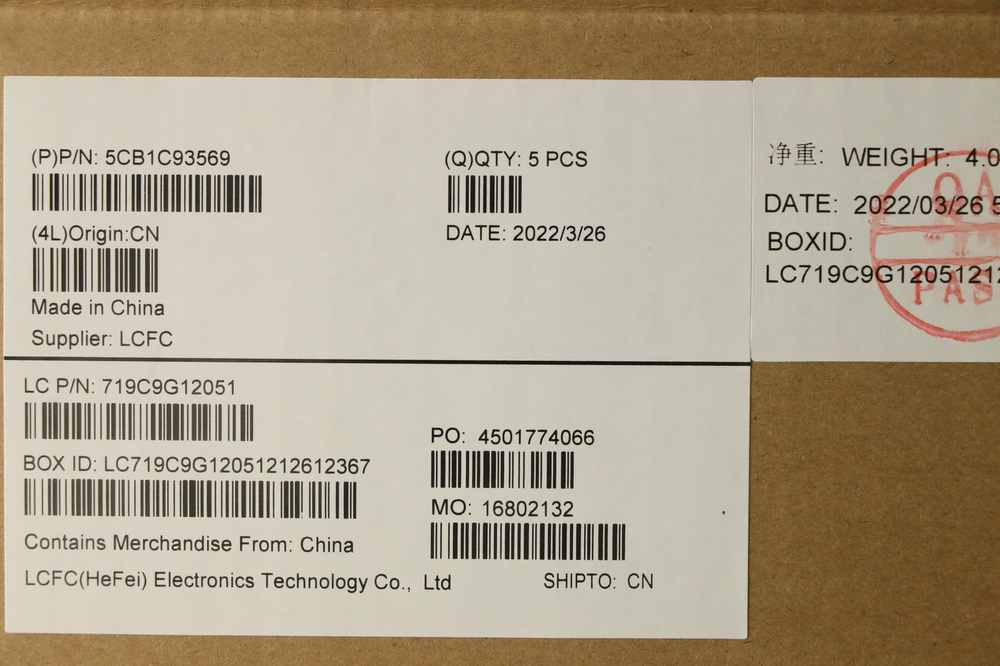 Lenovo Cover Upper Case Asm_Fra L82Js - 5CB1C93569