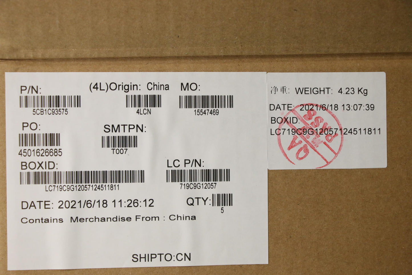 Lenovo Cover Upper Case Asm_Hun L82Js - 5CB1C93575