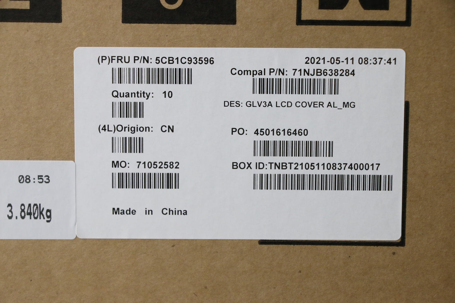 Lenovo LCD Cover C 21A2 MG - 5CB1C93596