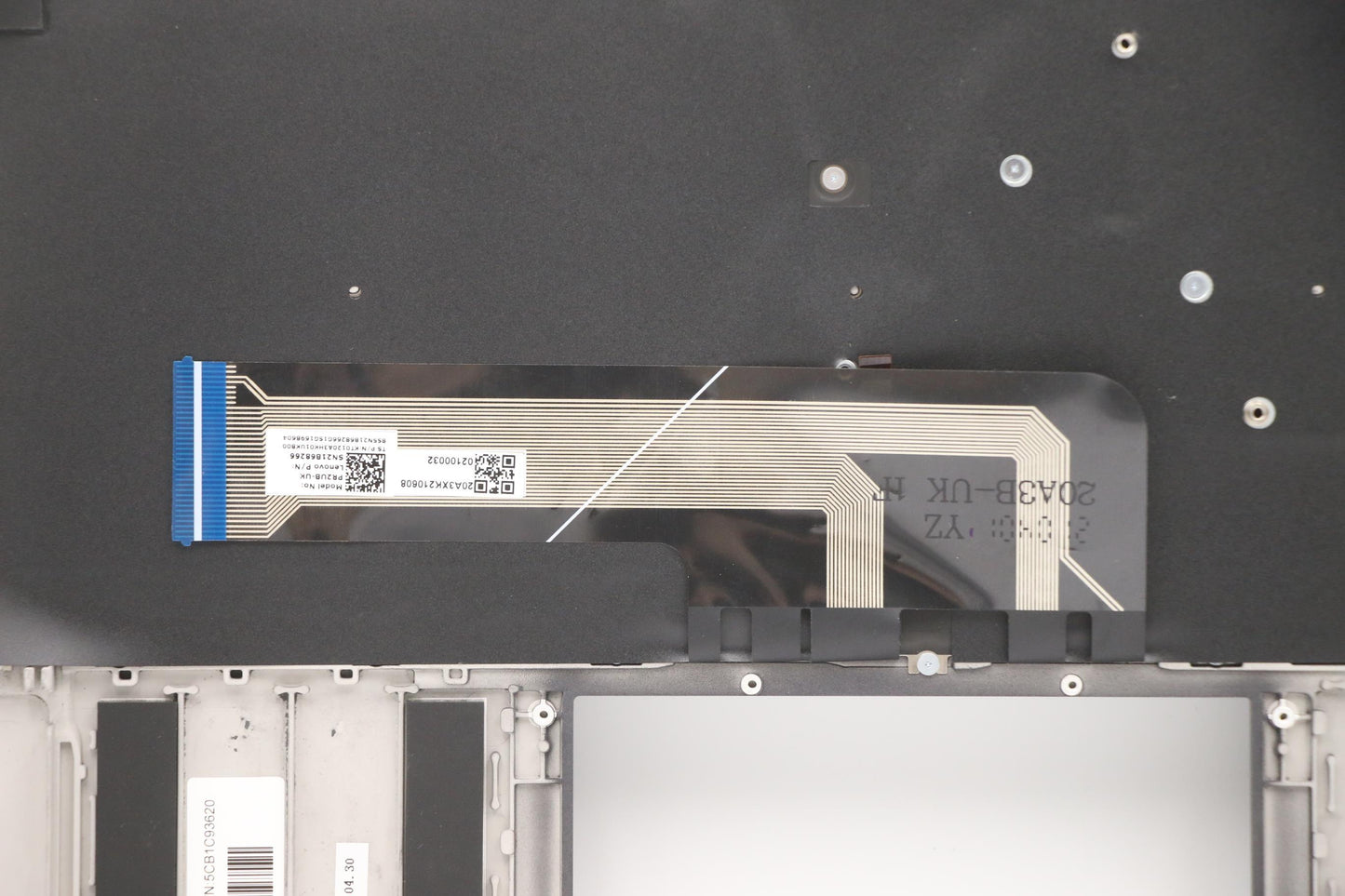 Lenovo Cover Upper Case Asm_Uke_H20Wh - 5CB1C93620